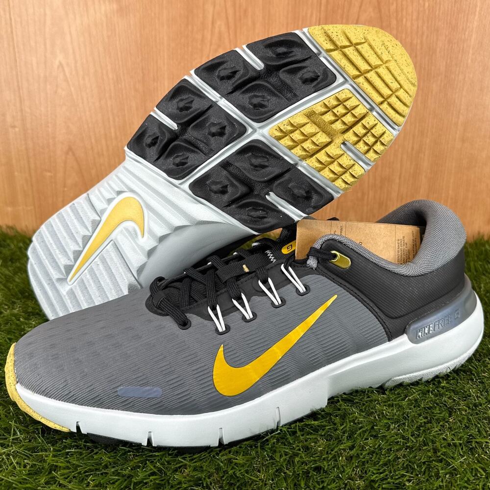 Nike Free Golf Next Nature Black Cool Grey Golf Shoes FN0332-003 Men's Size 12